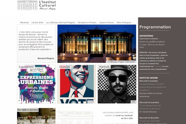 AutoFocus theme site design template sample