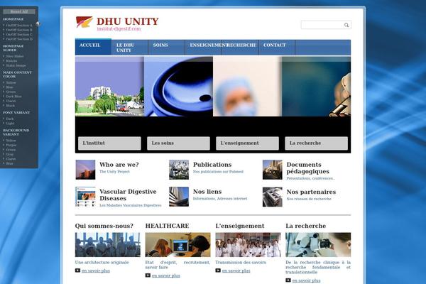 Corporate theme site design template sample