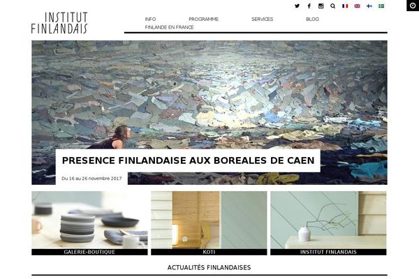 Site using Wp-gilid-panel plugin