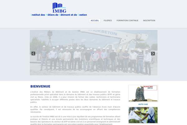 Simplicity theme site design template sample