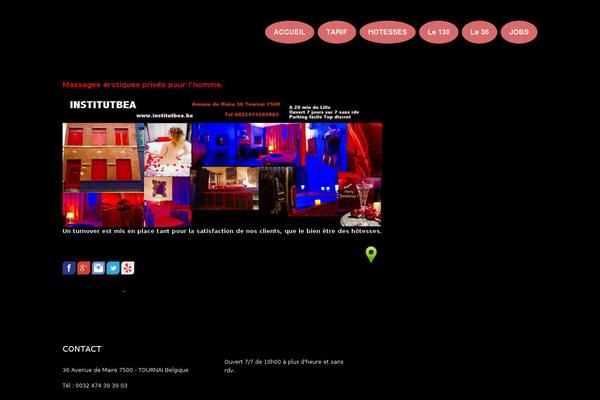 institutbea.be site used SKT Charity