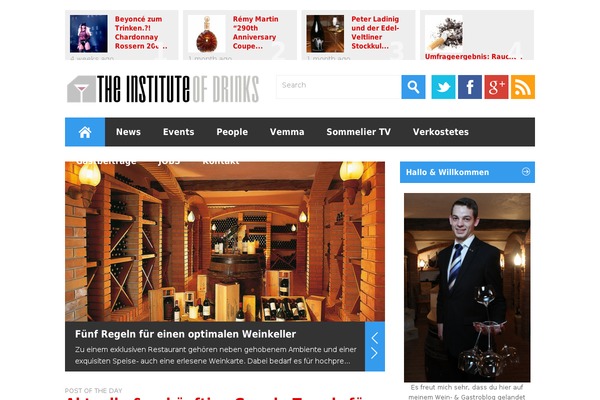Metro theme site design template sample