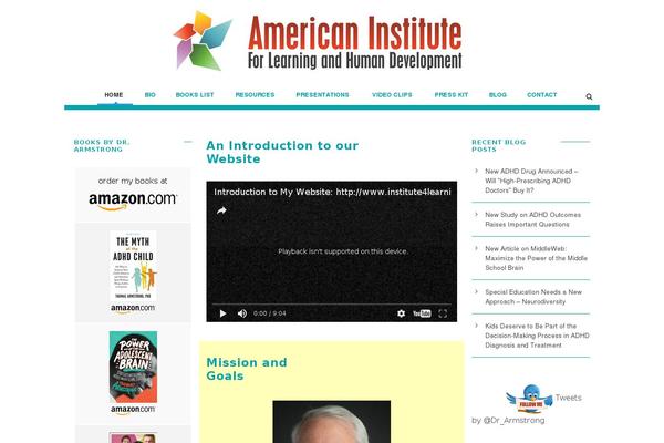 Site using MyBookTable Bookstore by Author Media plugin