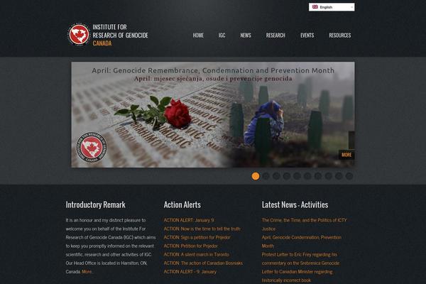 instituteforgenocide.org site used Urbancity