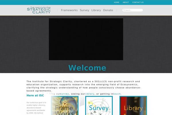 instituteforstrategicclarity.org site used Archive