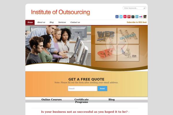 instituteofoutsourcing.com site used Coda