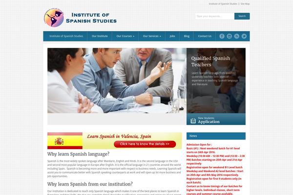 Site using Cforms plugin