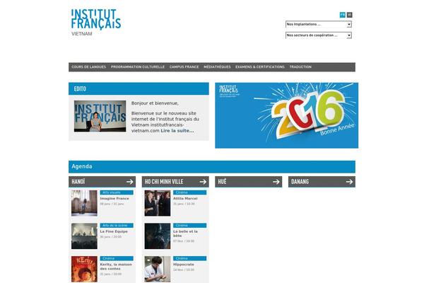 institutfrancais-vietnam.com site used Iftheme-master