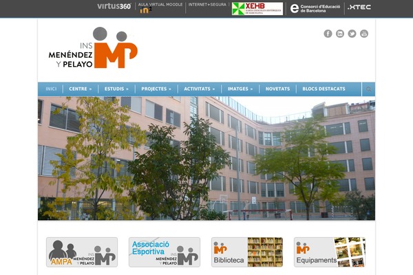 institutmenendezypelayo.cat site used Modernize-v3-01