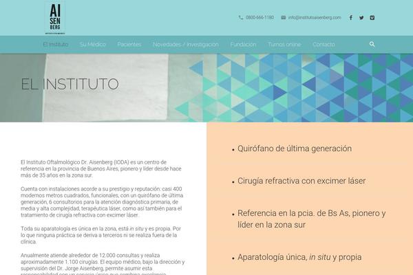 Zephyr theme site design template sample