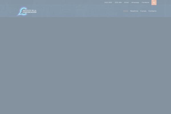 Universo theme site design template sample