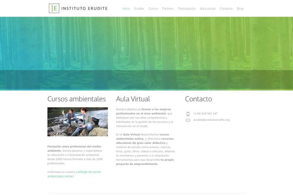 Eco Nature theme site design template sample