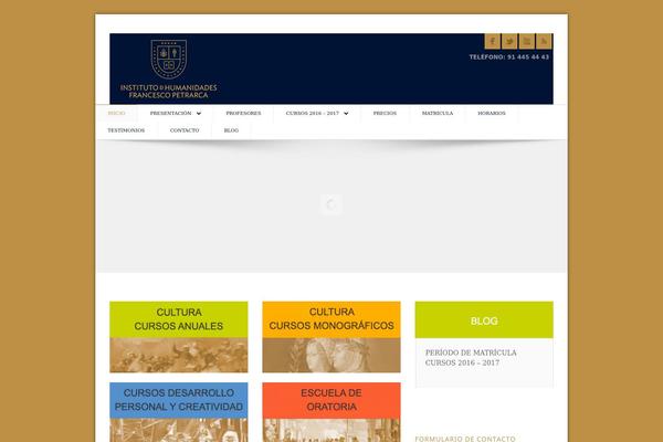 Aegaeus theme site design template sample