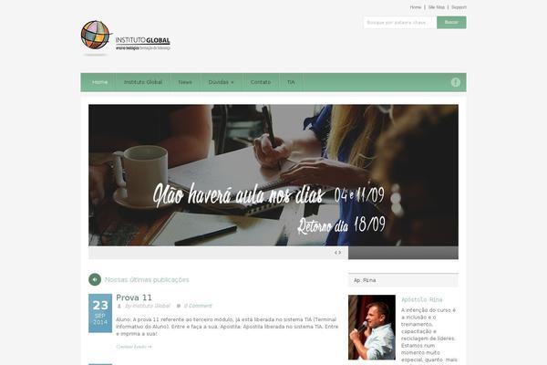 Grand College theme site design template sample