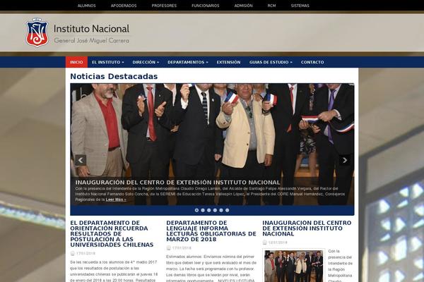 institutonacional.cl site used Learner