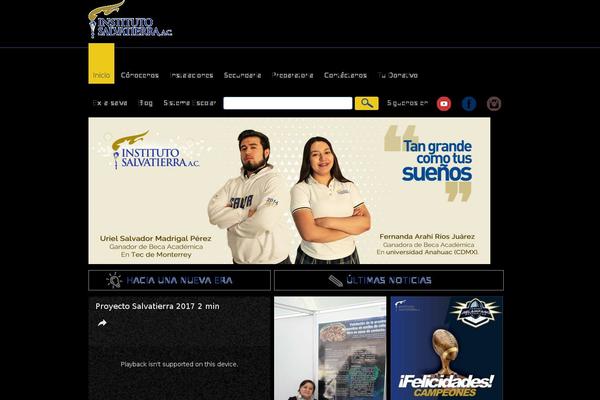 institutosalvatierra.com site used Cloud