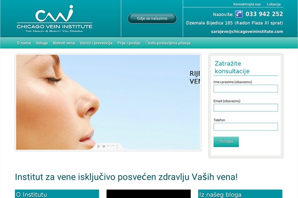 Cvi theme site design template sample