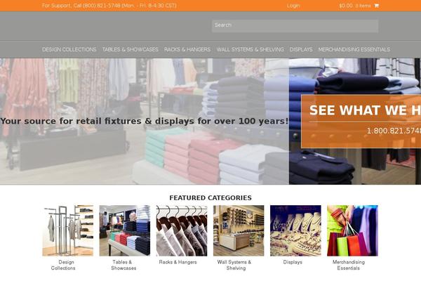Total theme site design template sample