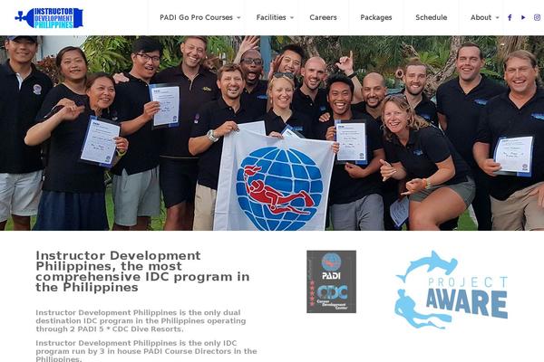 Idp theme site design template sample