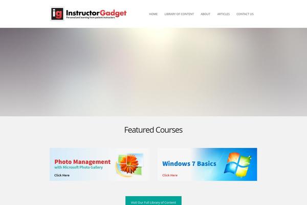District theme site design template sample