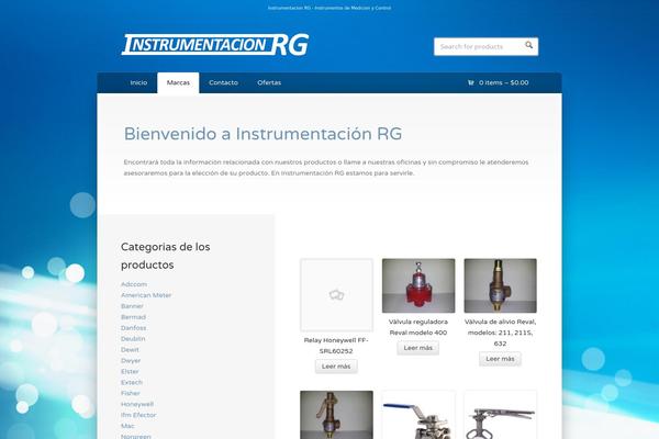 Wootique theme site design template sample