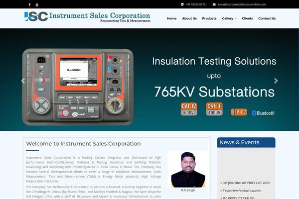Construct theme site design template sample