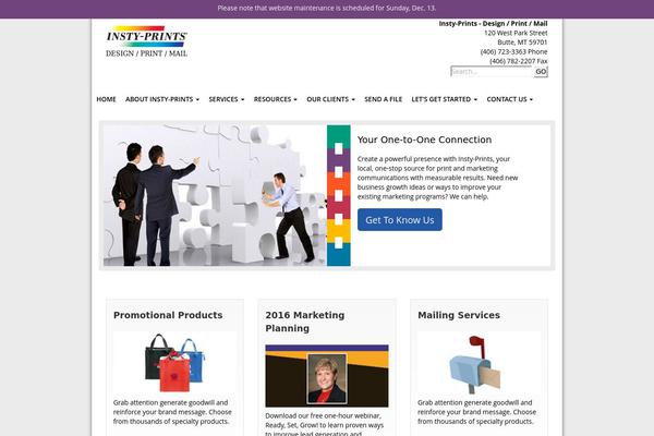 instybutte.com site used Insty