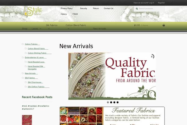 Site using Storefront Footer Bar plugin