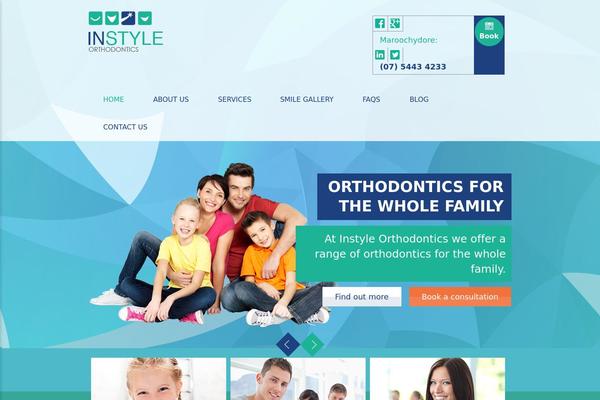 Site using Child-pages-accordion plugin