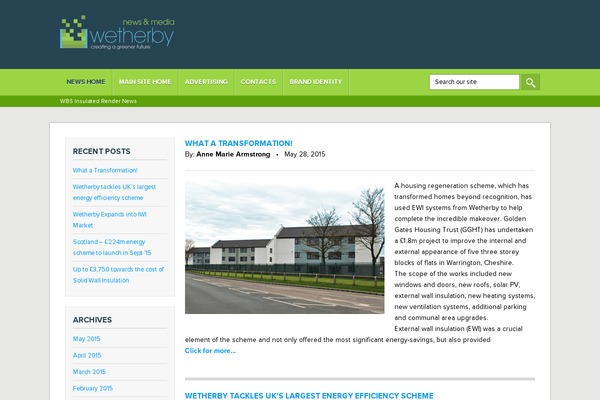 insulated-render-blog.co.uk site used WP Blog