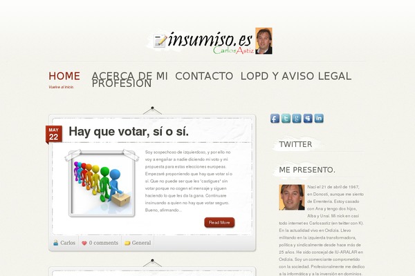 Site using CookiesControl (Spanish legislation) plugin