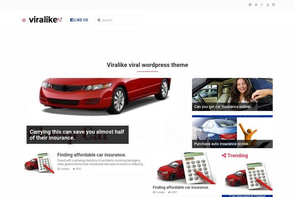 viralike6 WordPress theme, websites list used viralike6 theme viralike6 theme websites examples