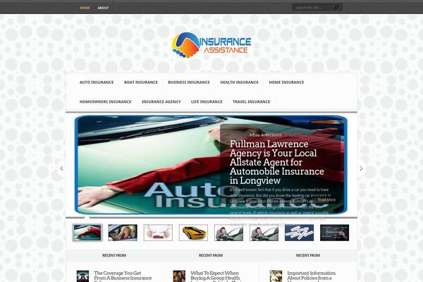 Aggregate theme site design template sample