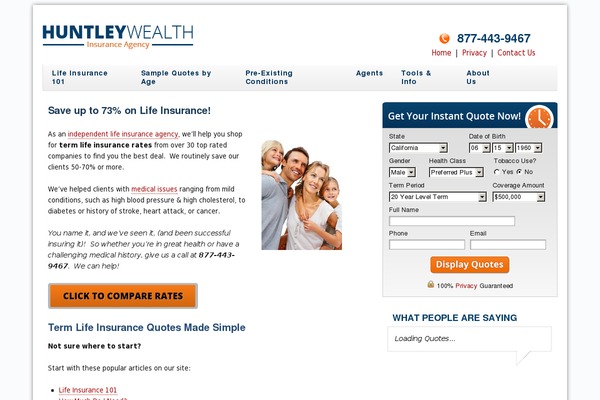Site using Leads-master plugin