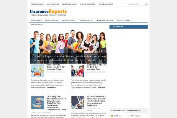 Site using WPSIREN Recent Posts By Category plugin