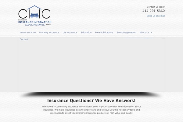 insuranceinfo-ciic.org site used consultant