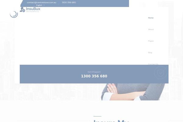 Site using Insubux-master plugin