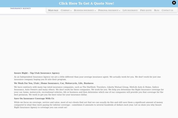 Site using Easy Heads Up Bar plugin