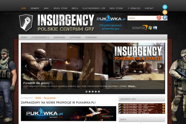 Gamefusion theme site design template sample