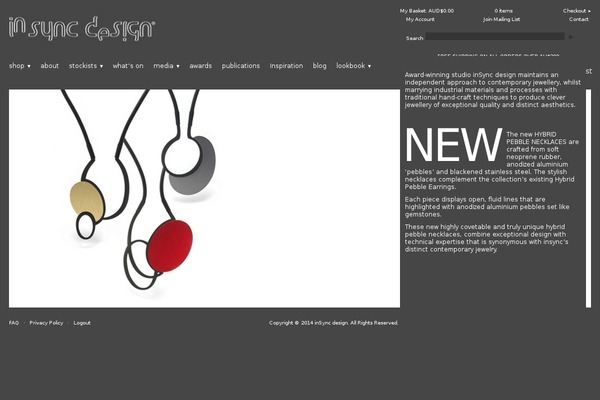 Artificer theme site design template sample