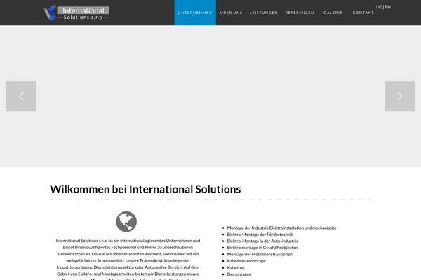 Brood theme site design template sample