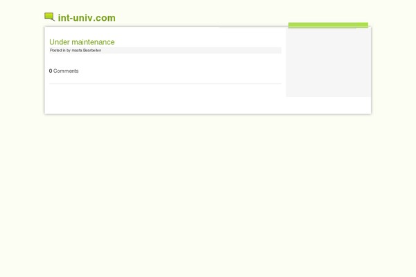 int-univ.com site used Aalglatt