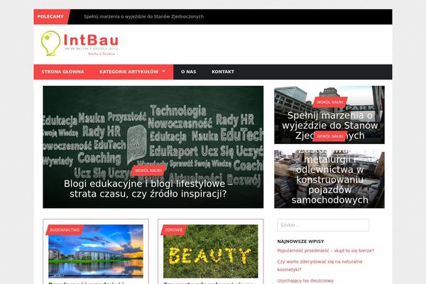 Trident Lite theme site design template sample