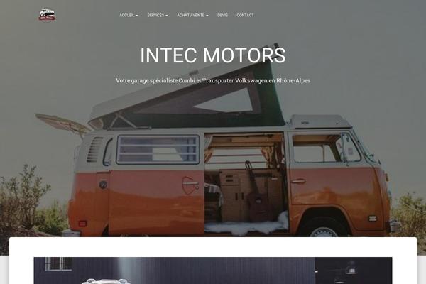 Hestia theme site design template sample