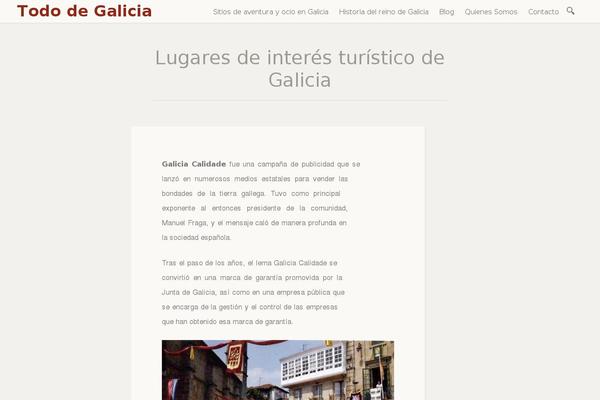 Editorial-news theme site design template sample