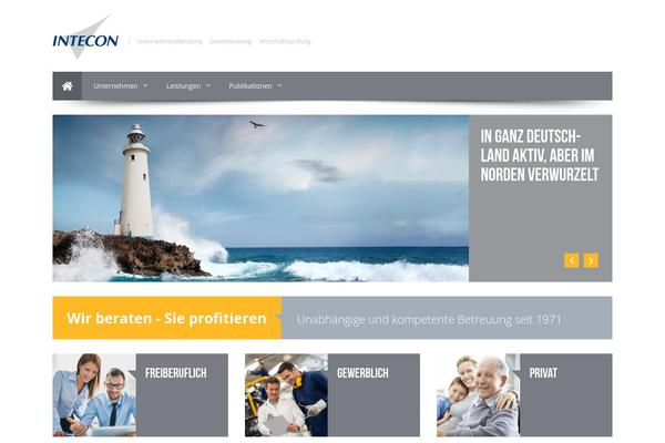 Cacoon theme site design template sample