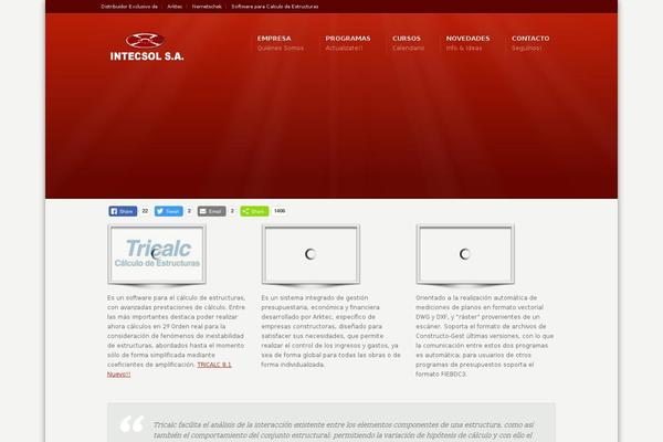 Site using WP Socializer plugin