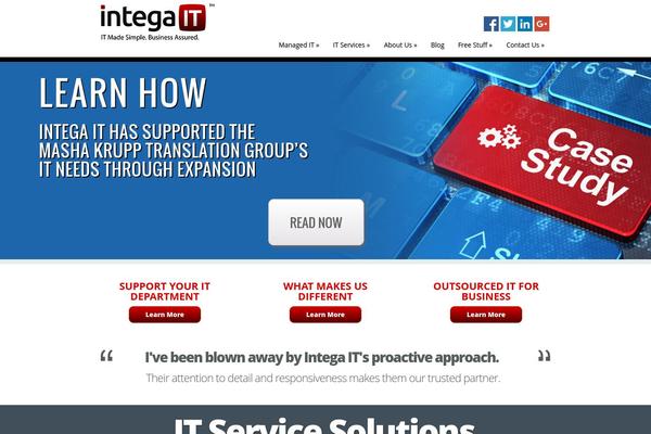 Nimble theme site design template sample