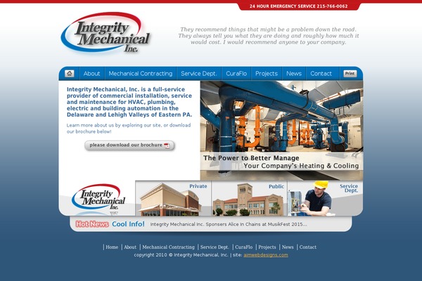 Site using Cool Weather plugin