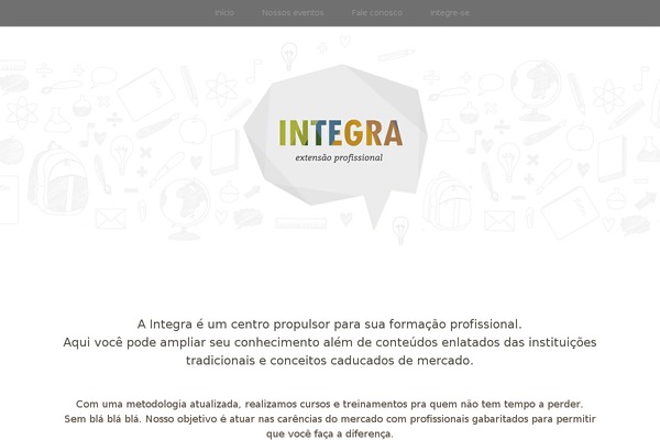 Landscape theme site design template sample